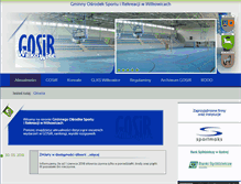Tablet Screenshot of gosir.wilkowice.pl
